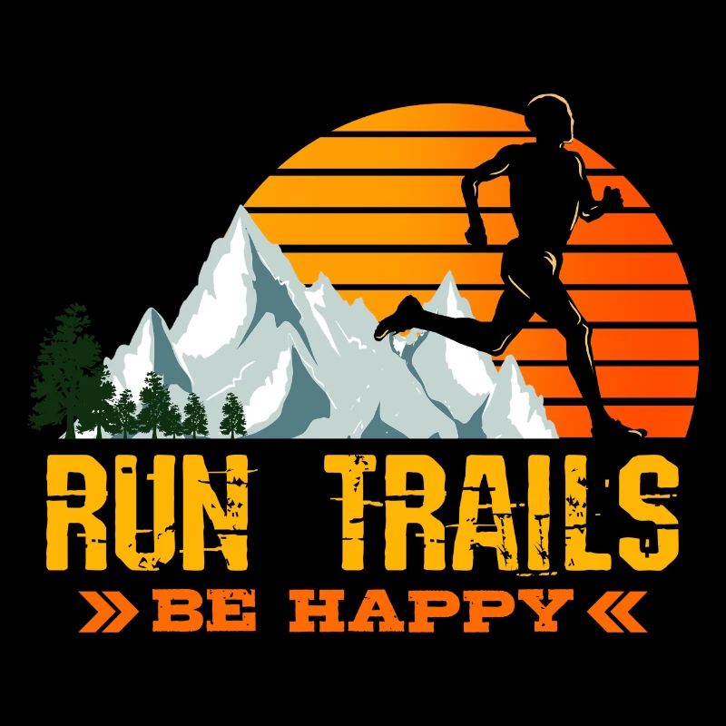 Trail Runner Running Jogging Jogger I Gift