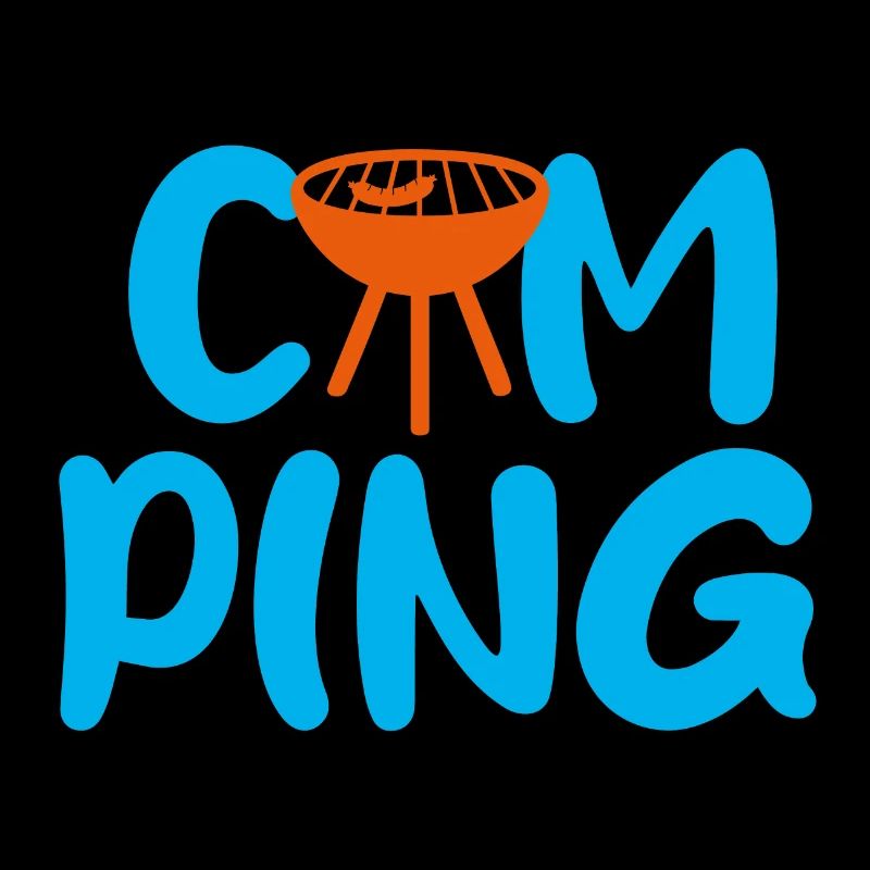 Camping Grill Camper Bratwurst Grillmeister Fan