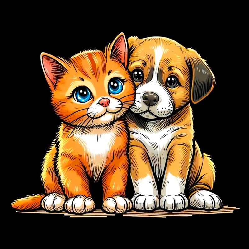Chien et chat