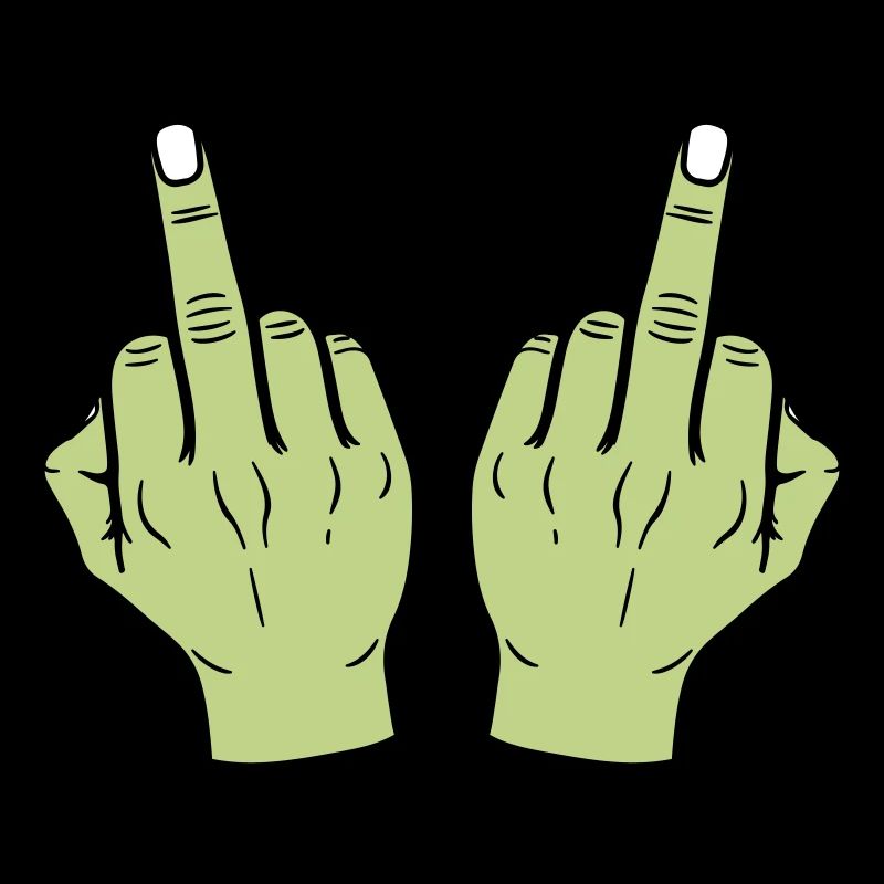 Middle Finger Hand