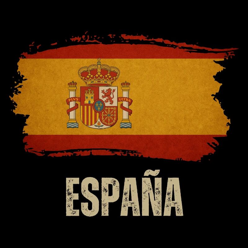 Drapeau grunge de l’Espagne, fierté espagnole