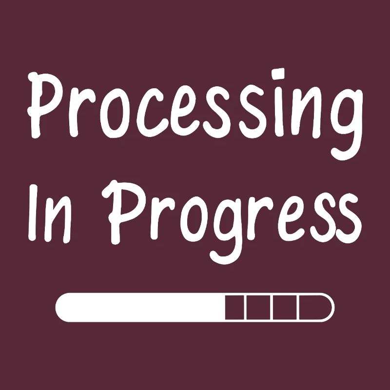 Processing In Progress Loading Bar Statement