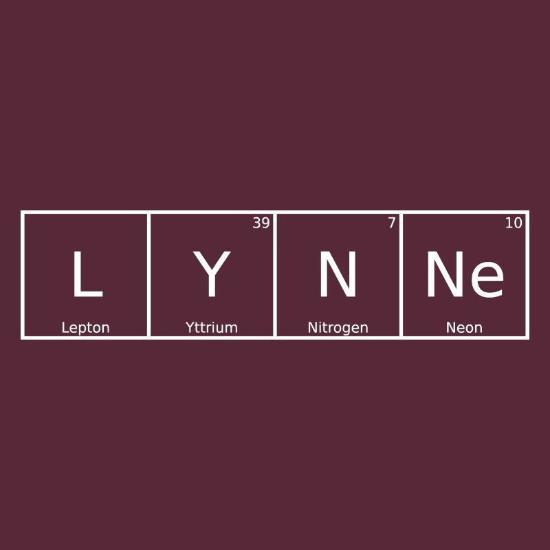 Lynne Surname First Name Chemistry Periodic Table Elements