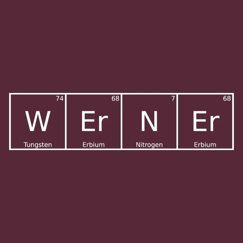 Werner Name First Name Chemistry Periodic Table Elements