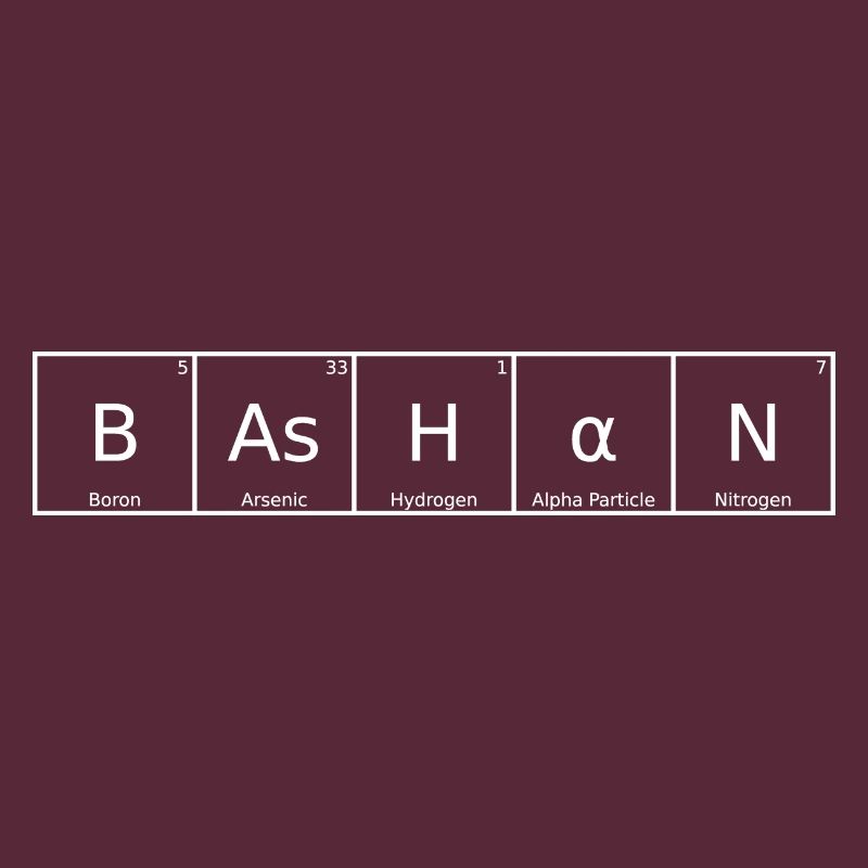 Bashan Nom Prénom Chimie Tableau périodique Éléments