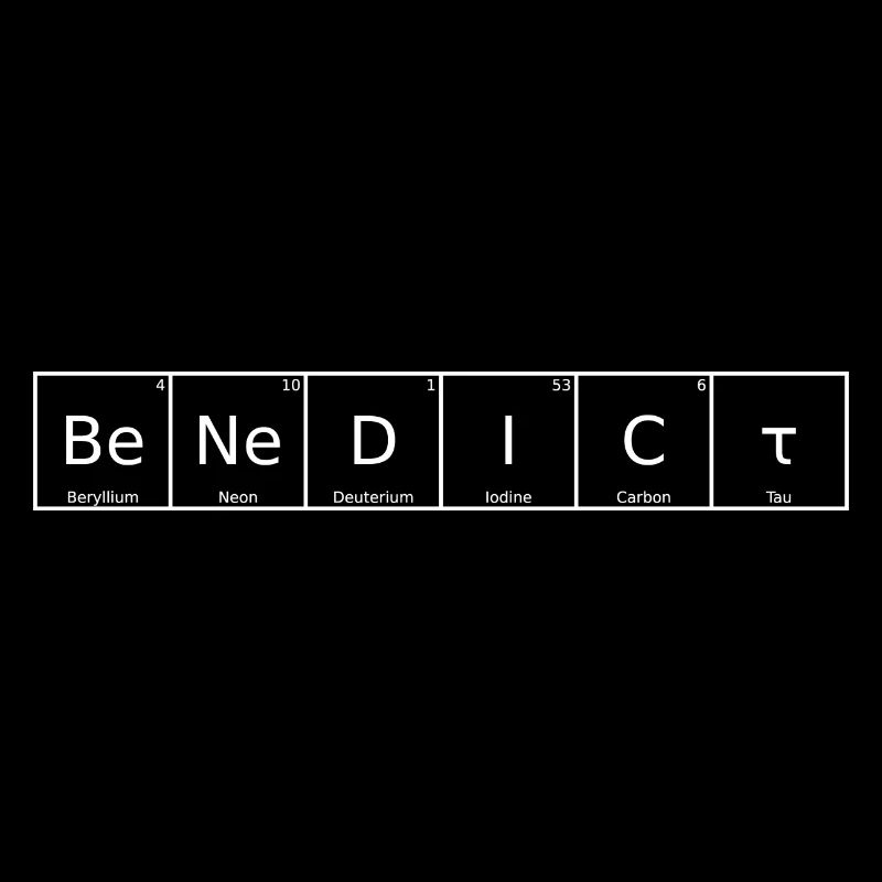 Benedict Name First Name Chemistry Periodic Table