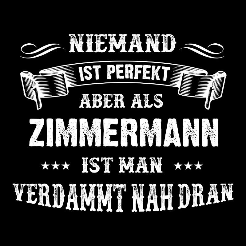 Männer-T-Shirt Beruf Zimmermann