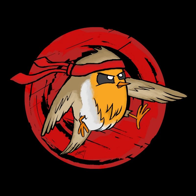 Ninja Rotkehlchen