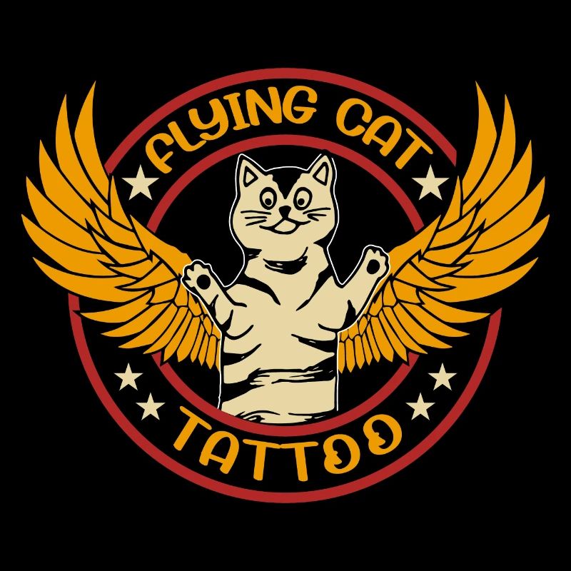 Flying cat