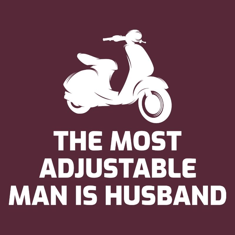 Roller Fahrer Roller Motorrad Ehemann Ehefrau