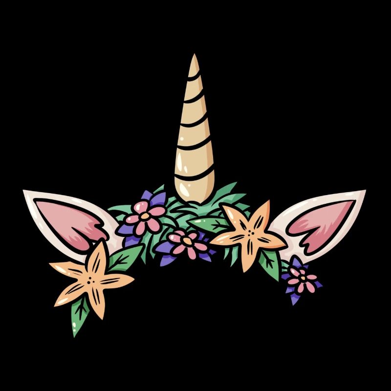 Coiffe oreilles de licorne idée cadeau mignonne