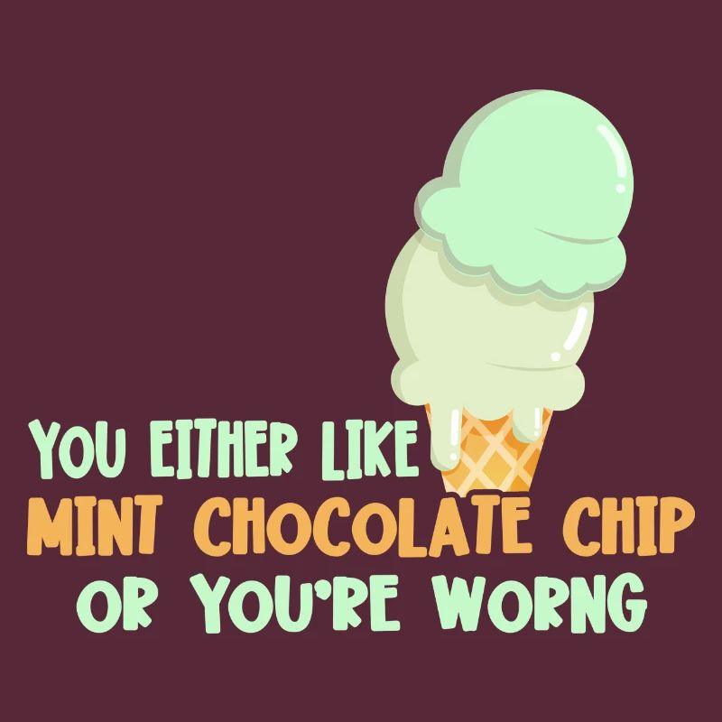 Entweder Du Magst Mint Chocolate Chip Oder Du