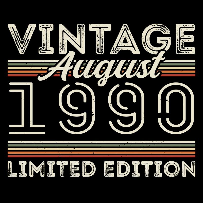 August 1990 Legend since August 1990 Vintage 1990