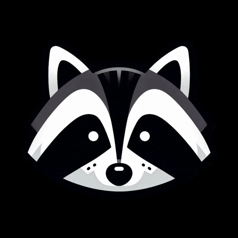 Conception simple de raton laveur