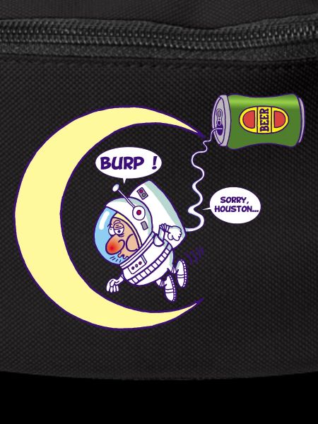 Astronaute et bière