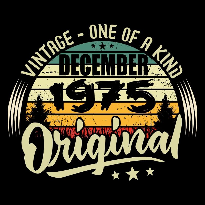 Dezember 1975 - Vintage Authentic Dezember 1975