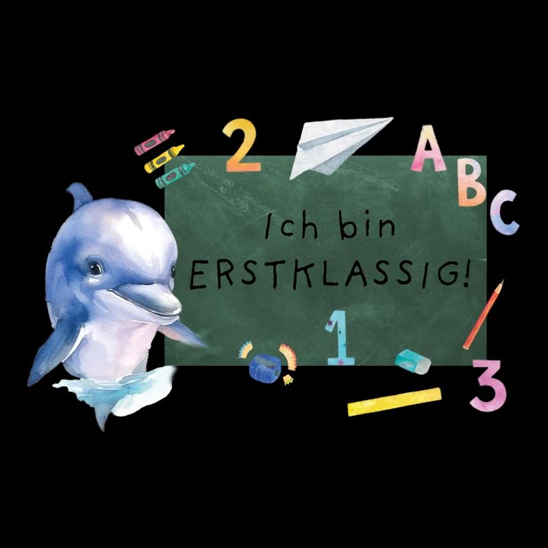 Schulanfang Delfin