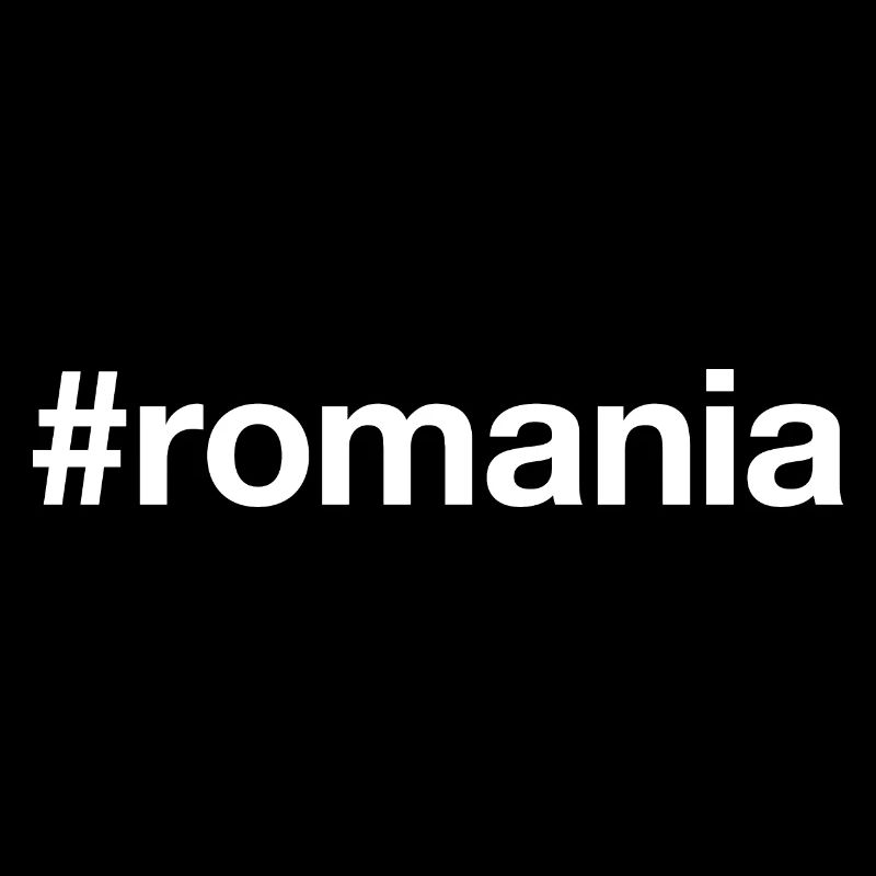 ROMANIA Hashtag Rumänien