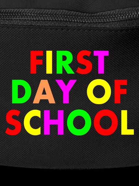 First day of school