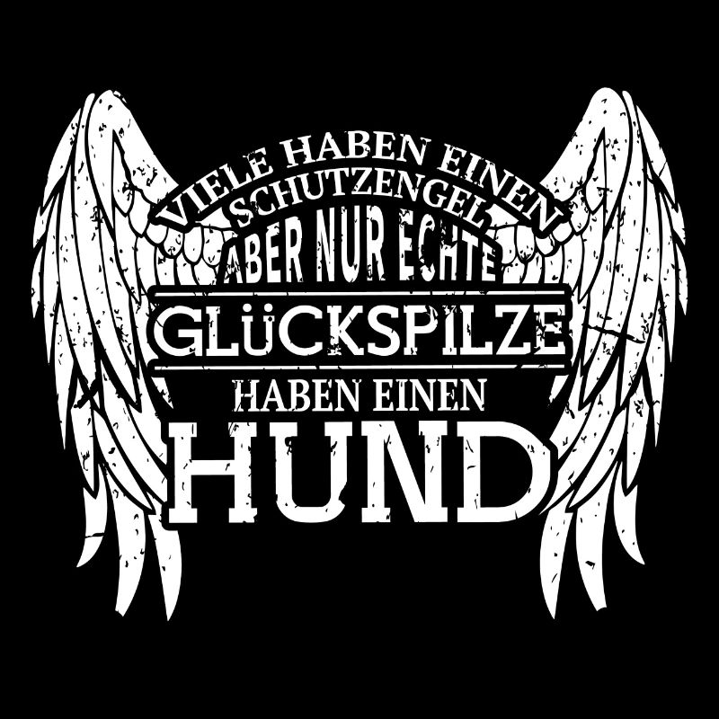 Nur echte Glückspilze haben einen Hund