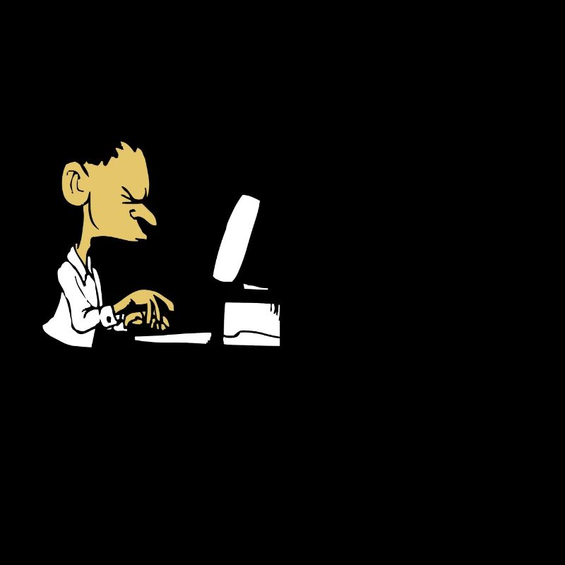 Office workaholic