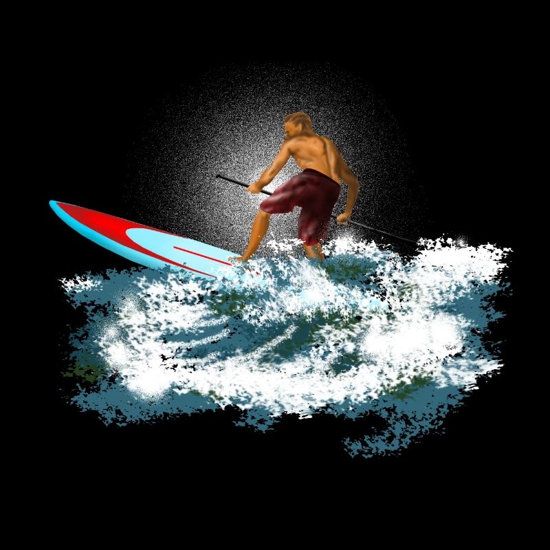 Paddleboarder