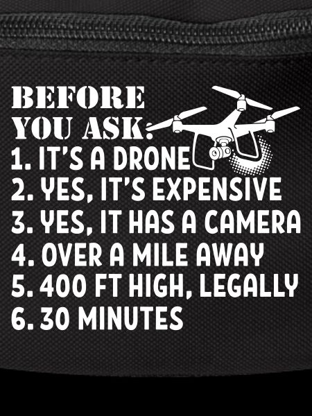 It's a drone