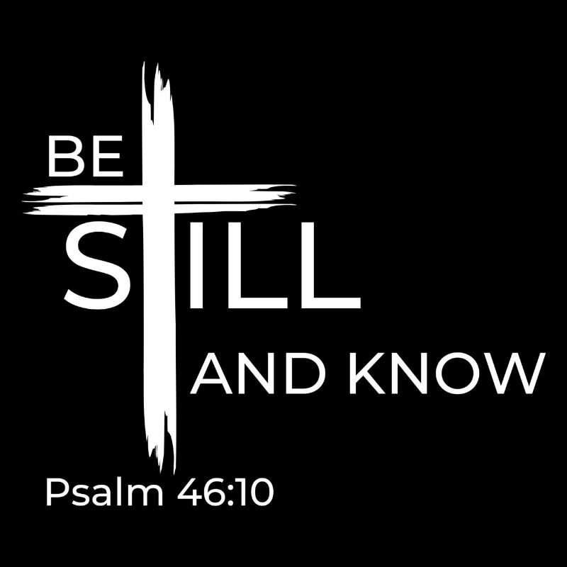 Seid still und wisst, dass ICH GOTT BIN - Psalm 46:10