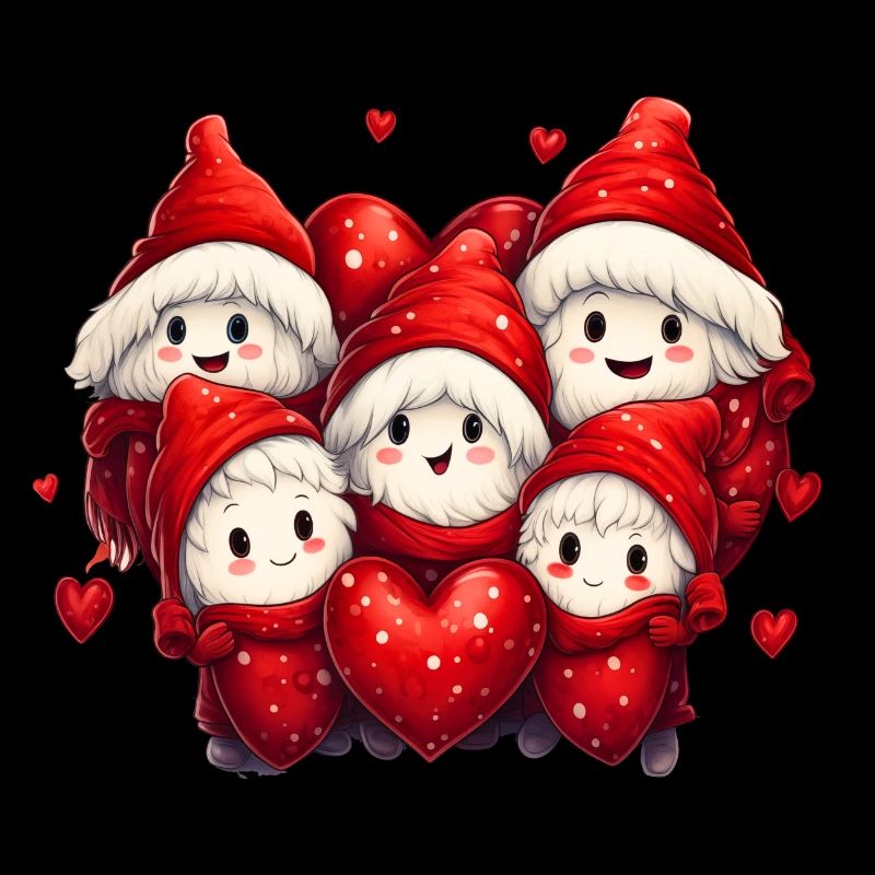 Christmas Halloween ghosts, a magic blending