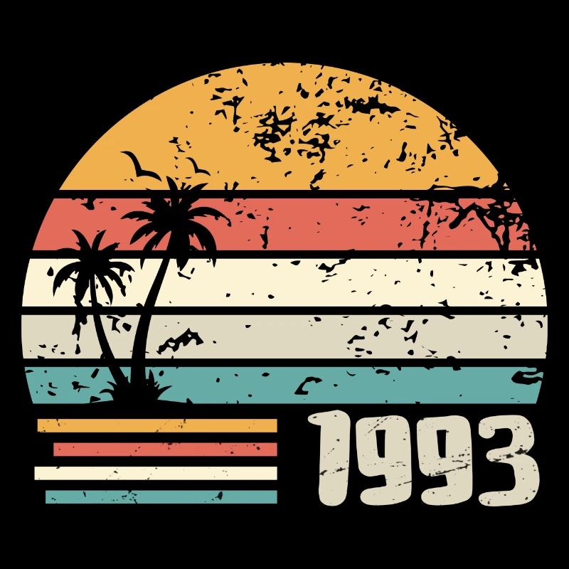 1993 Geburtstagsgeschenk - Made in 1993 Retro 1993