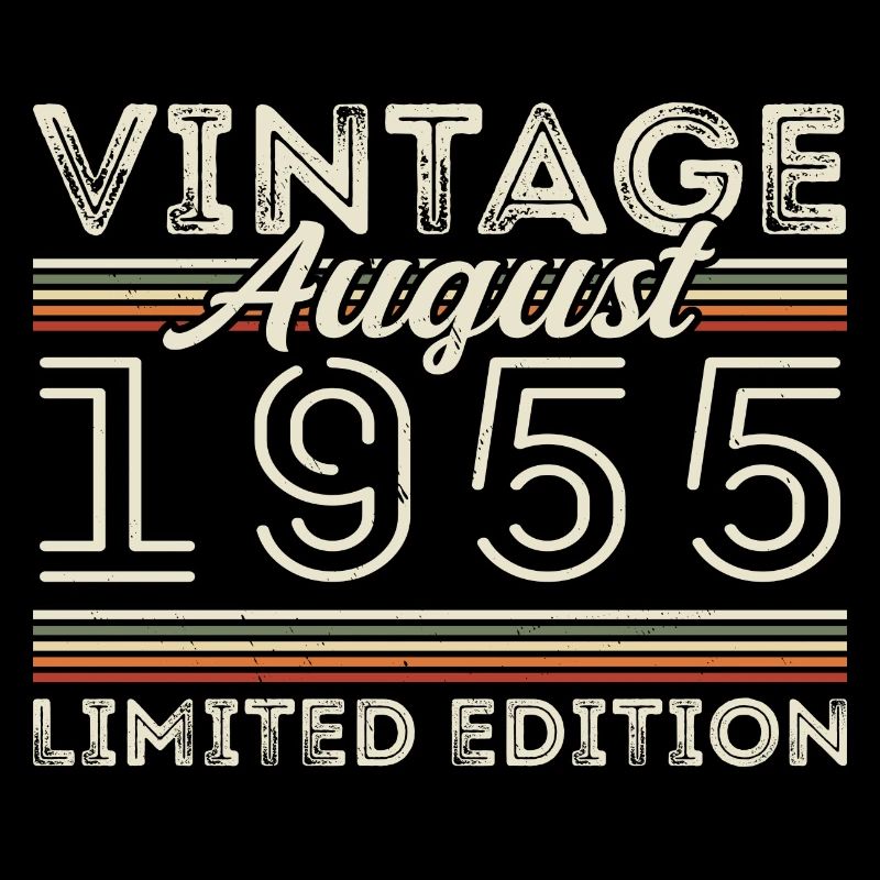August 1955 Legend since August 1955 Vintage 1955