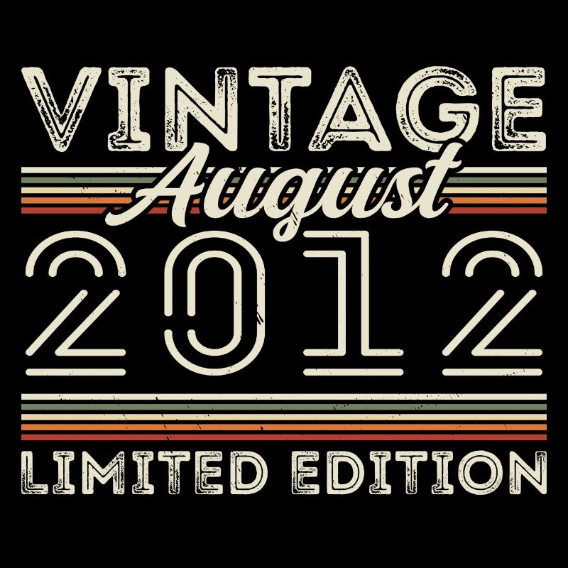 August 2012 Legende seit August 2012 Vintage 2012