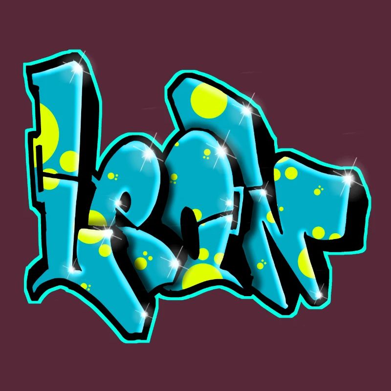LEON GRAFFITI NAME print