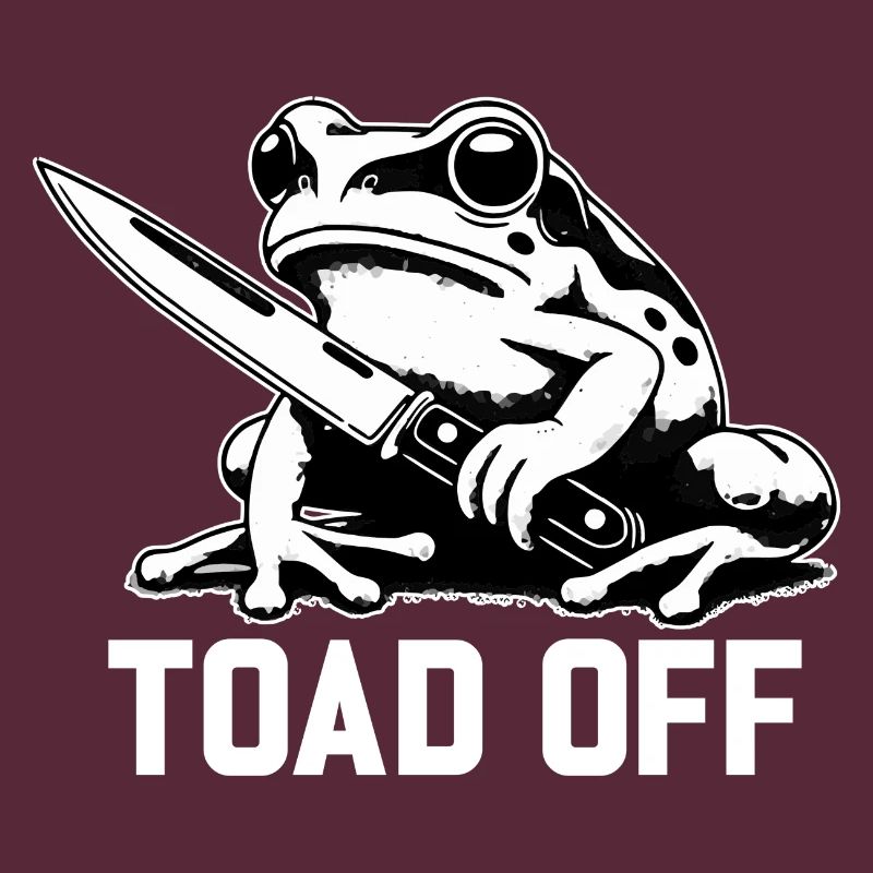 Vintage Frog Toad Meme Grumpy Frog Don't Toad Me