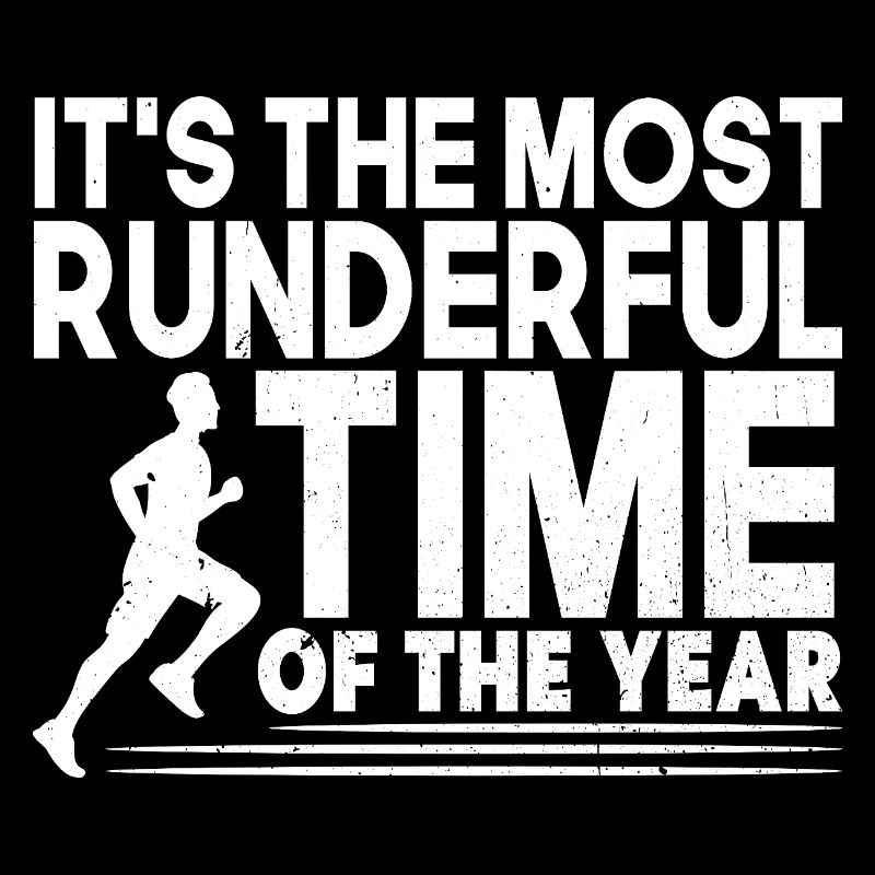 Marathon Runner Most Runderful Time Running