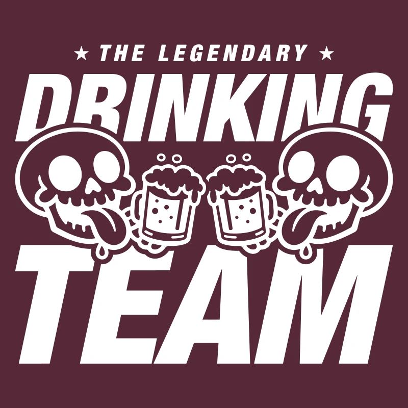 Drinking Team Skeleton Beer