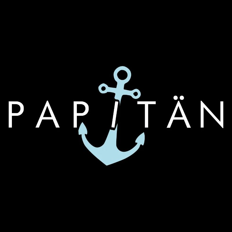 PAPITÄN - DAD - DADDY - ANKER - Geschenkidee