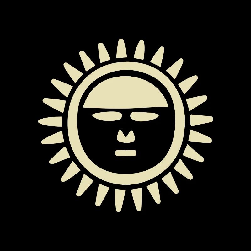 Abstrait Soleil Soleil Art abstrait