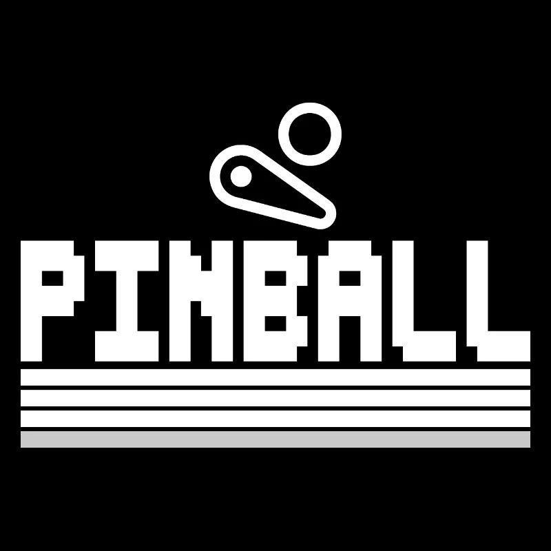Pinball Pixel flipper blanc flipper player