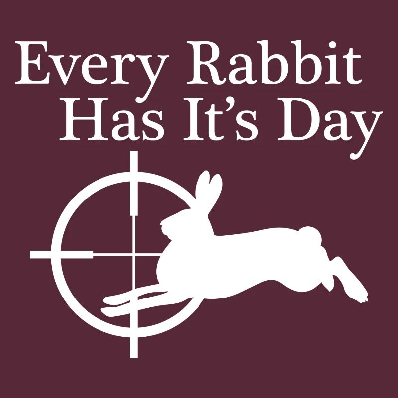 Hunt, Hunter, Halali, Gift, Rabbit, Rabbit