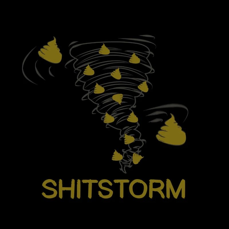 Shitstorm Comic literally