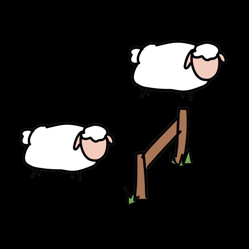 Sheep sleep