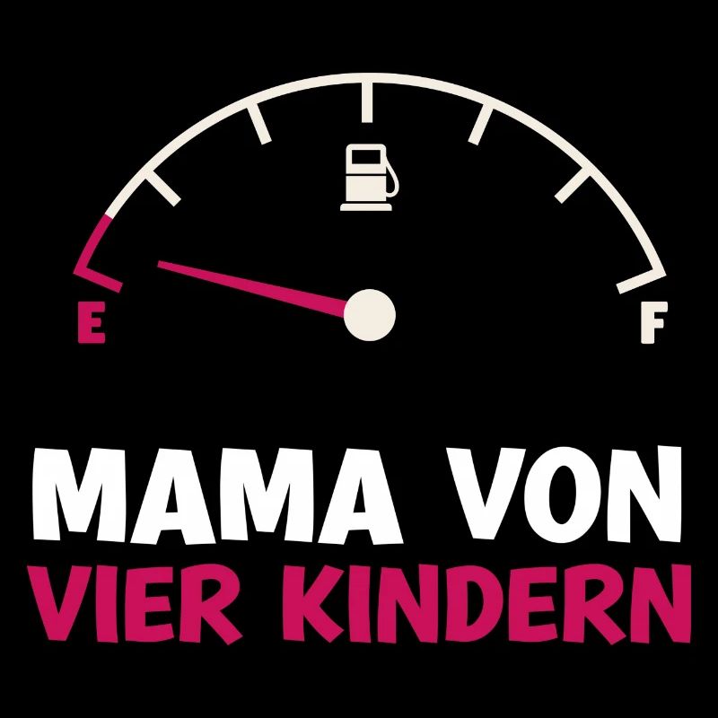 Tank leer Mama von 4 Kindern Mutter Muttertag Kind