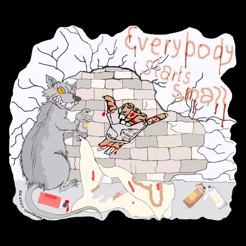Ratte Sprühend, Zombie, Cybus, Shacka, Comic