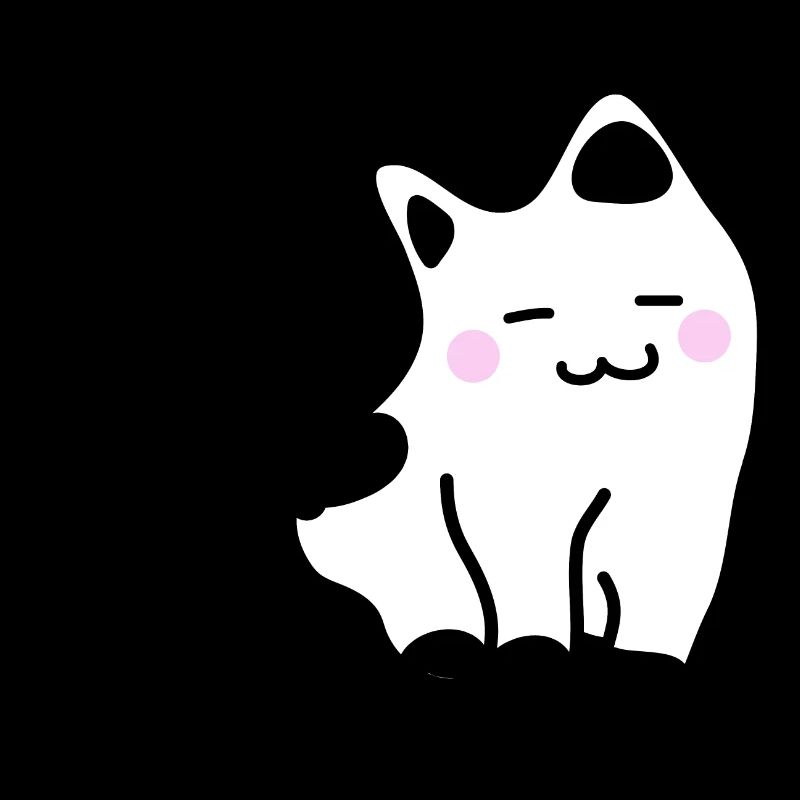 Chaton blanc