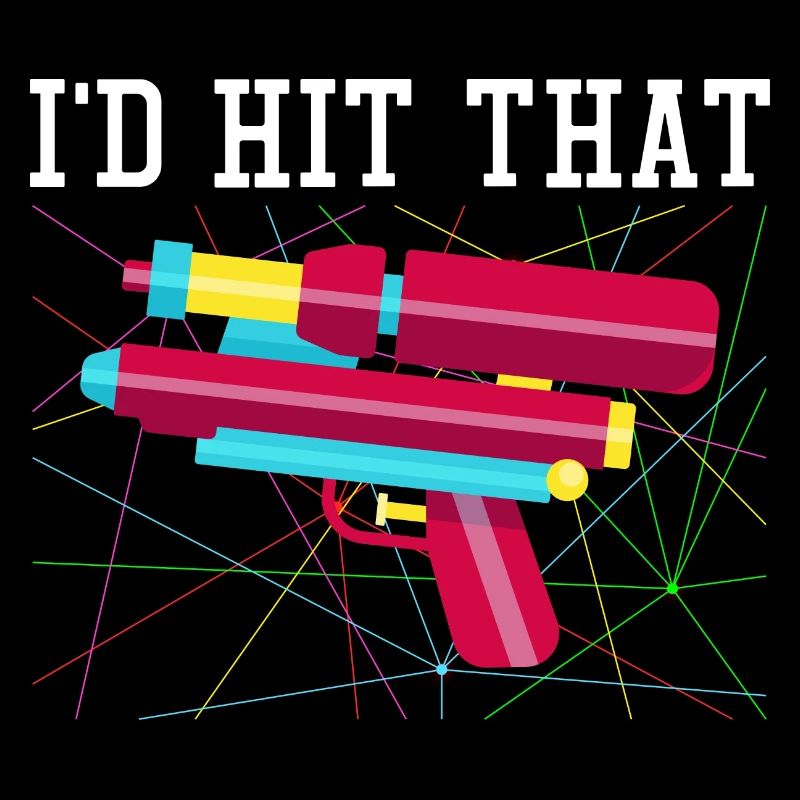 I'd hit that | Laser Tag player
