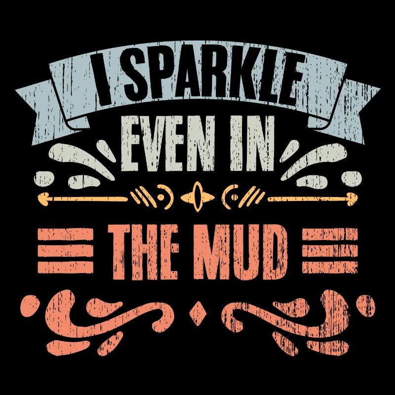 Je brille même dans la boue Vintage Mud Runner A