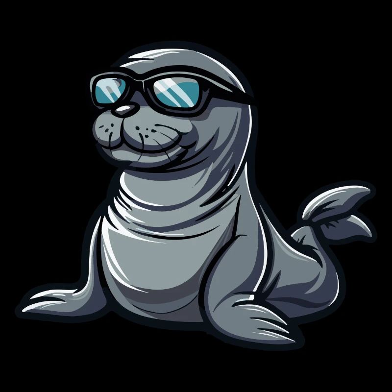 Robbe Tier Comic Cool