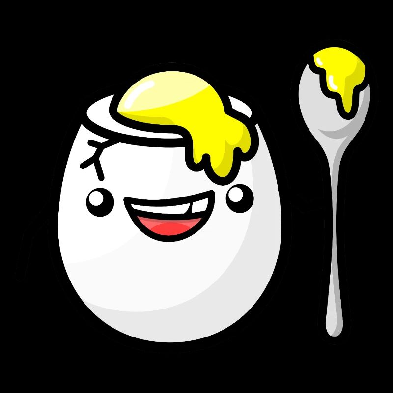 Breakfast egg while doing your hair