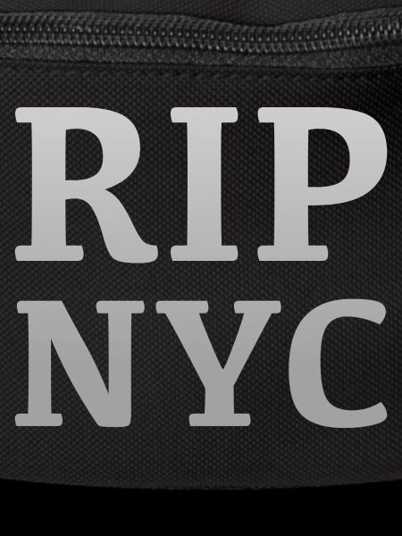 RIP NYC Monochrome design